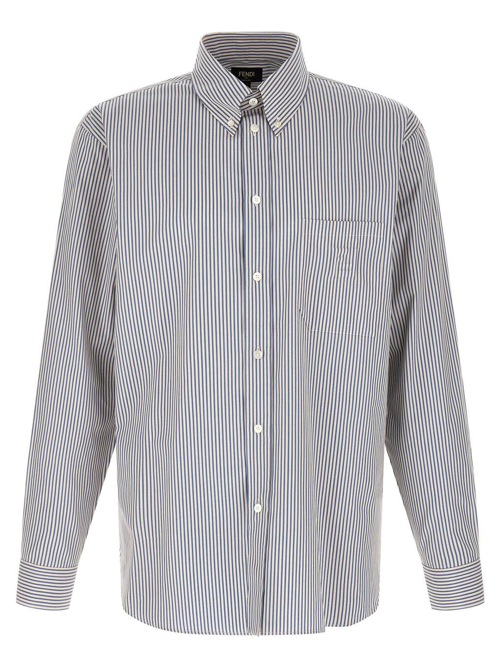 Blue Cotton Blouse