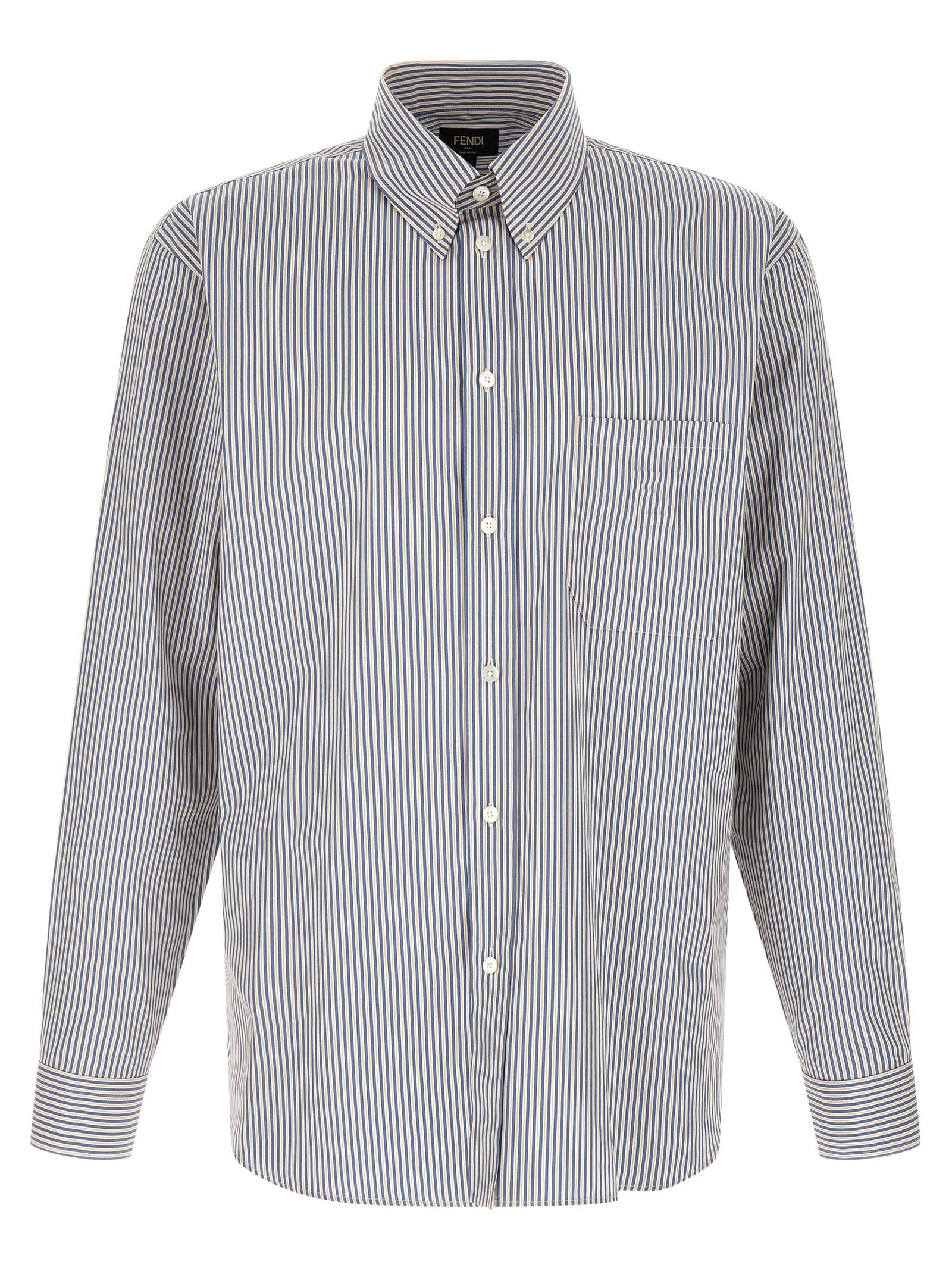 Blue Cotton Blouse