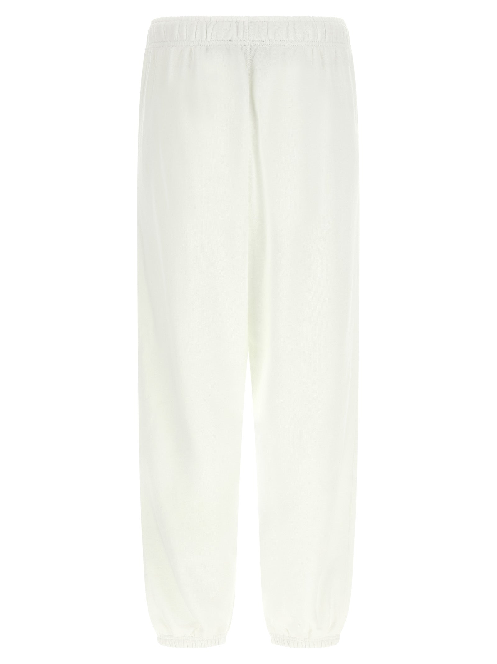 White Cotton Joggers (Workout Pants)
