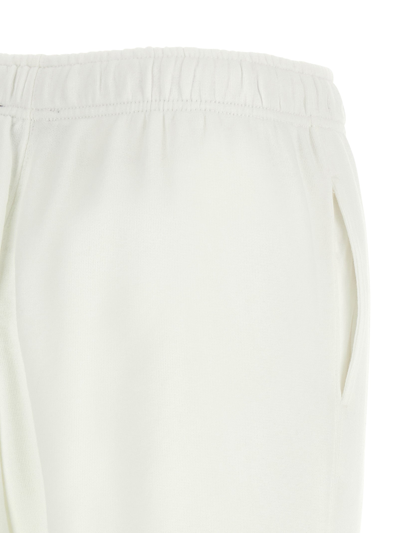 White Cotton Joggers (Workout Pants)