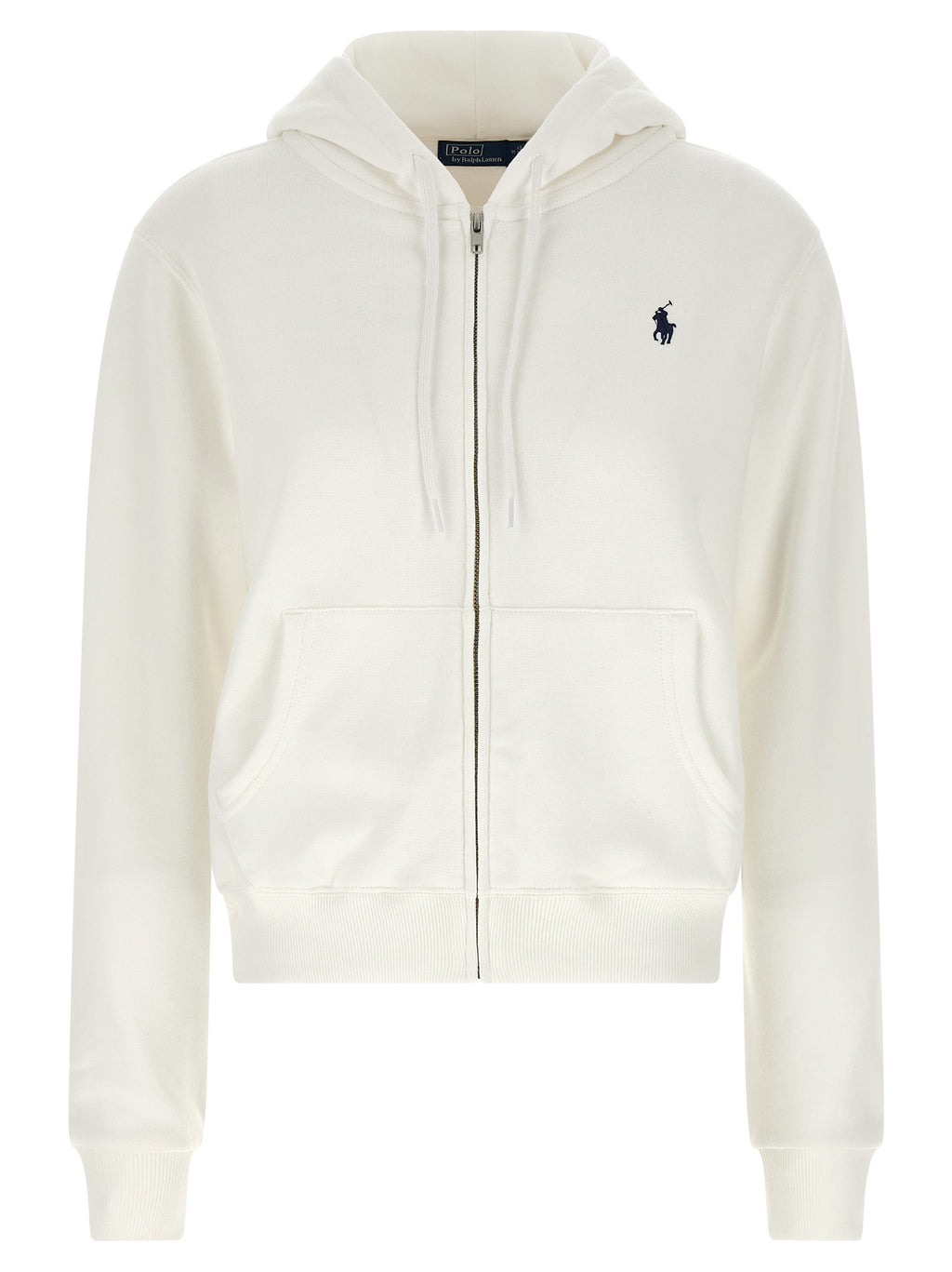 White Cotton Sweatshirt