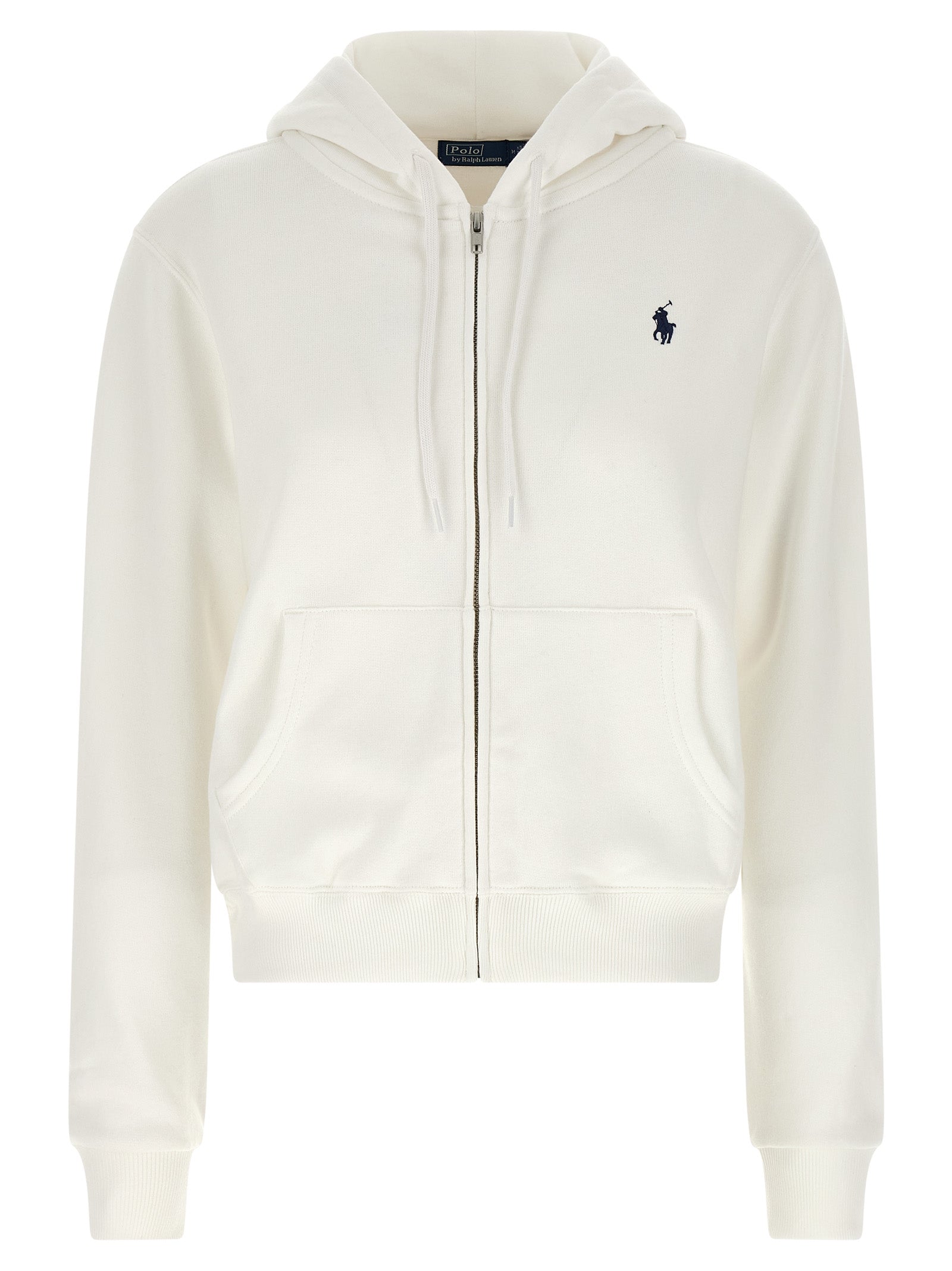 White Cotton Sweatshirt