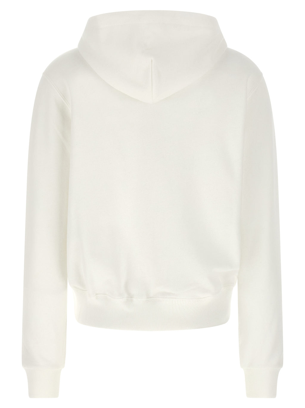 White Cotton Sweatshirt