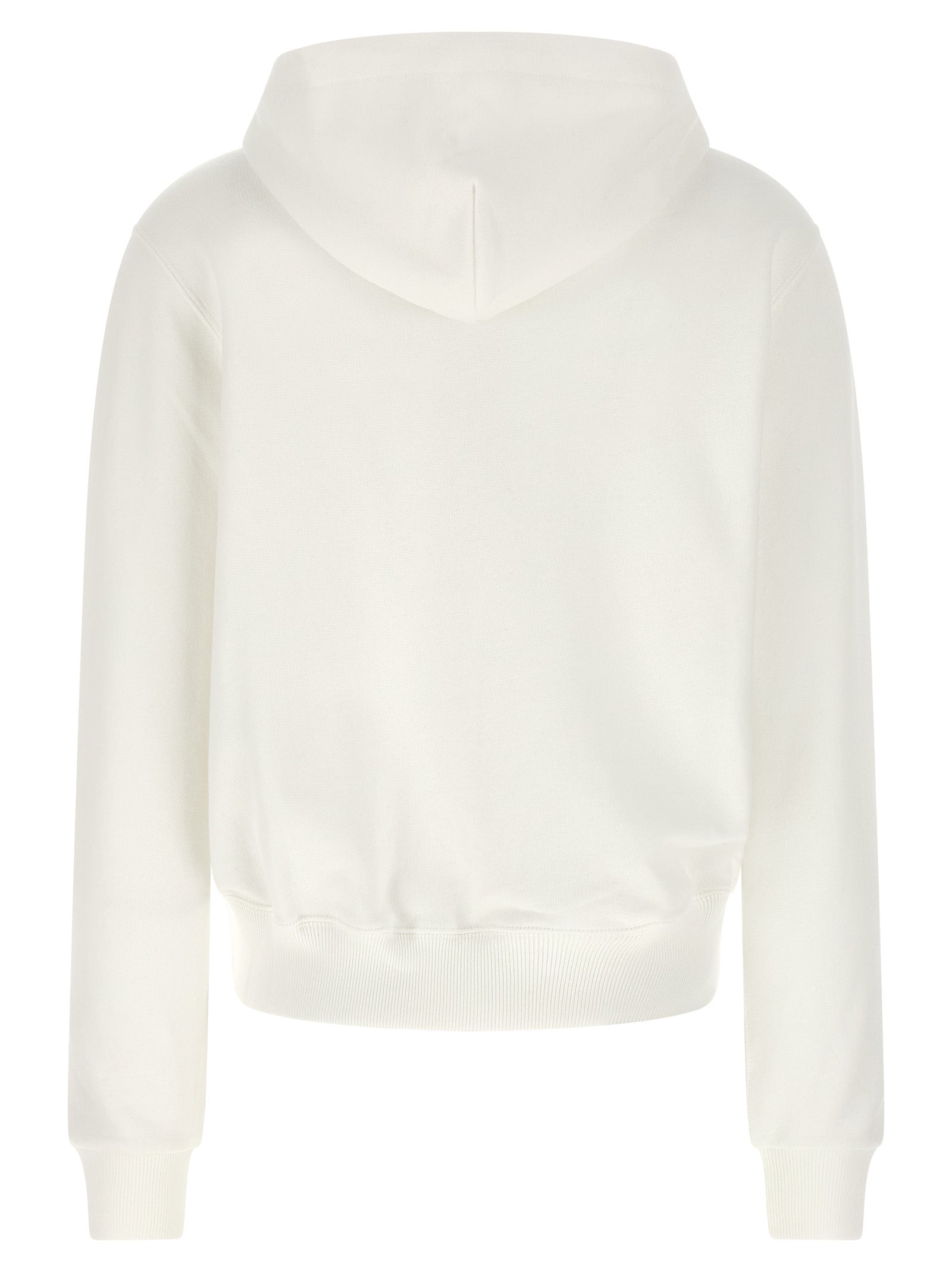White Cotton Sweatshirt