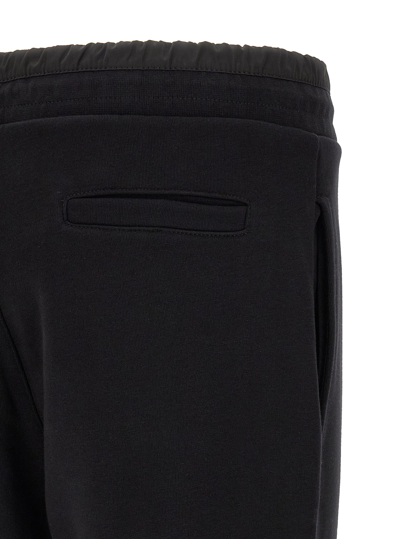 Black Cotton Joggers (Workout Pants)