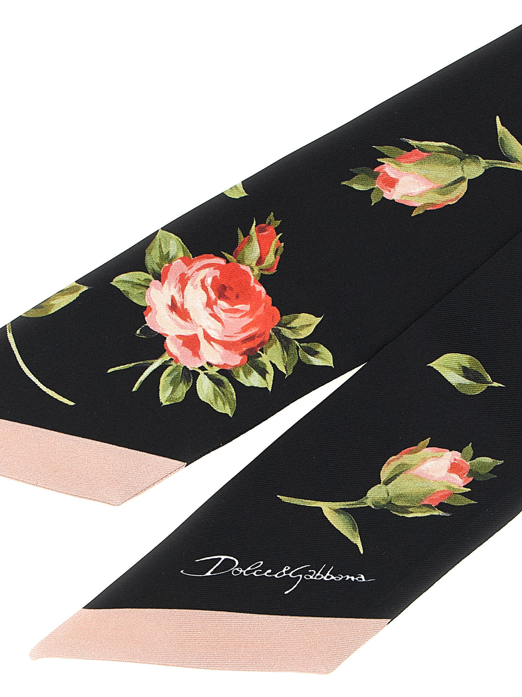 Black Silk Foulard