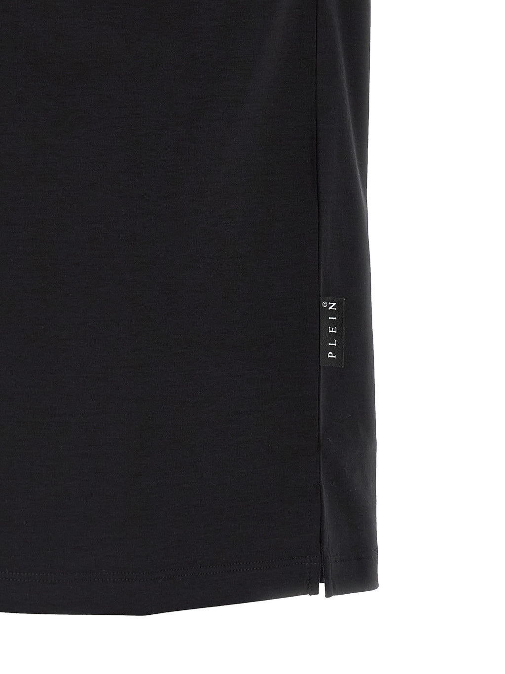 Black Cotton Polo Shirt