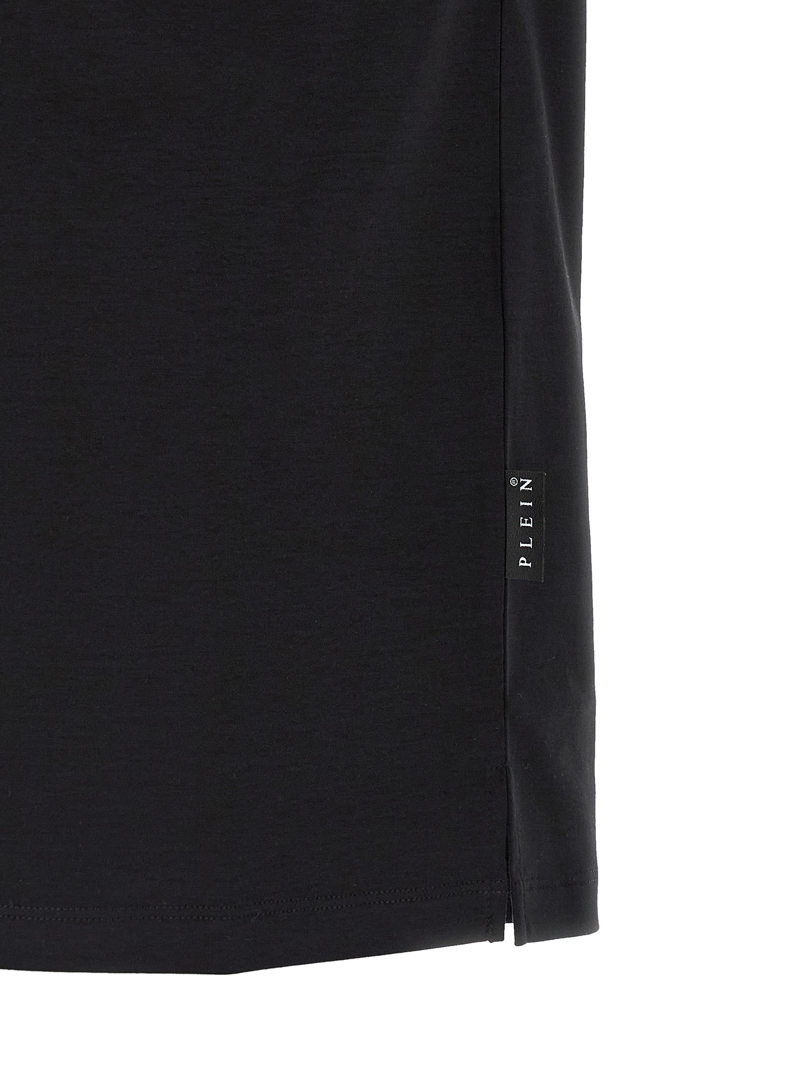 Black Cotton Polo Shirt