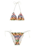 Multicolor Viscose Bikini
