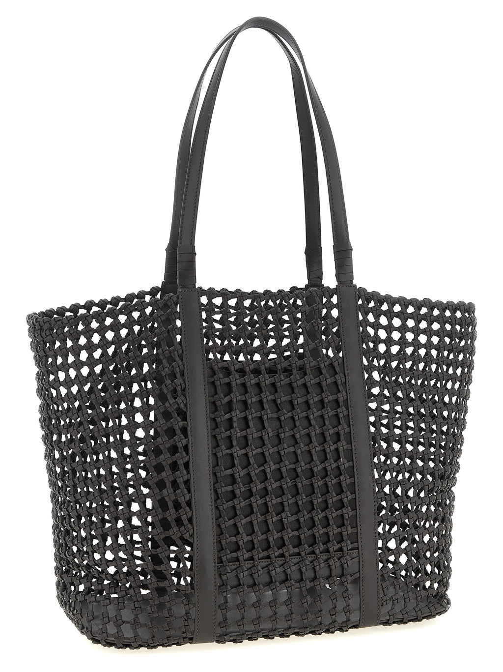 Brown Cowhide Tote Bag