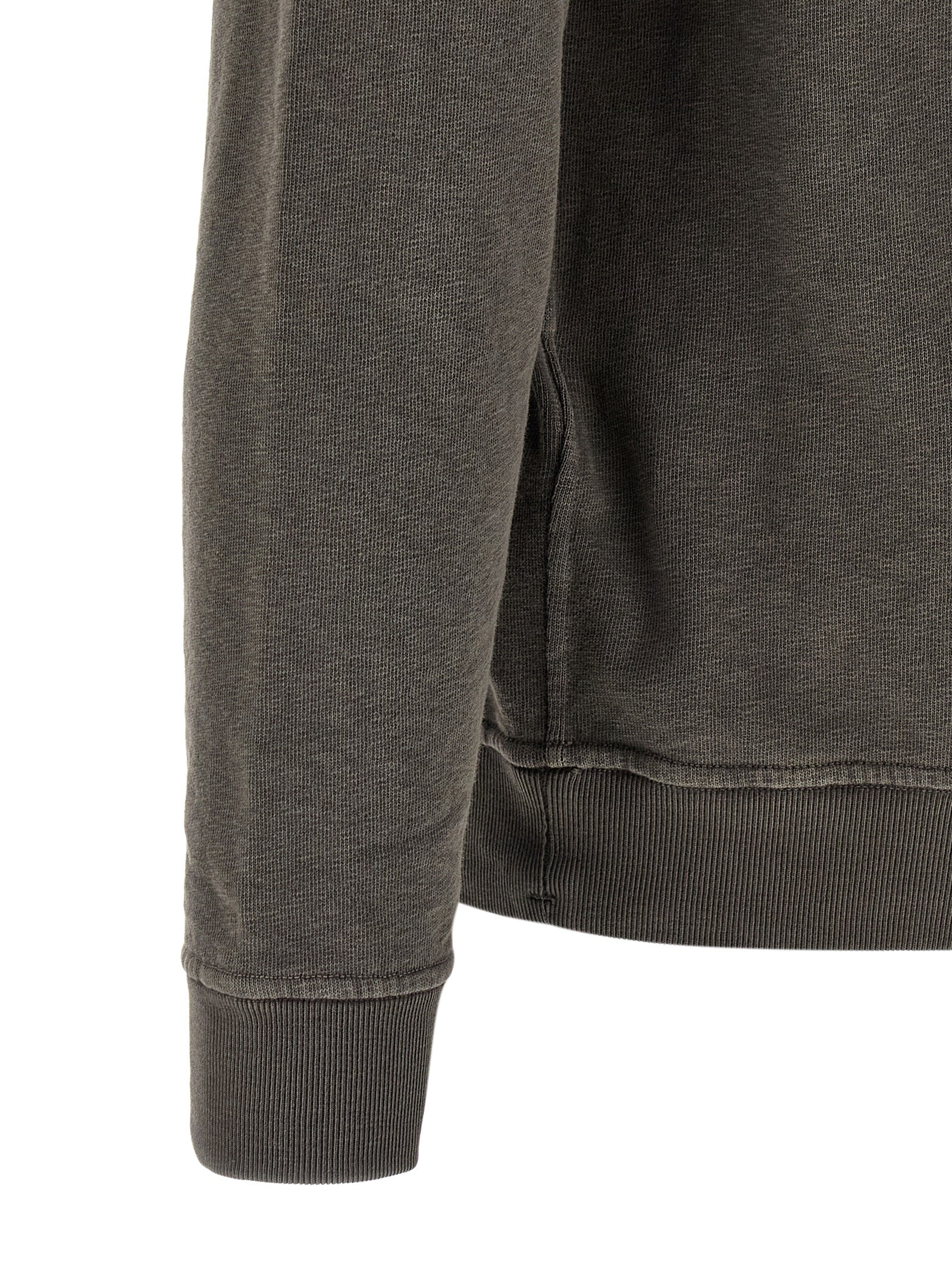 Brown Cotton Sweatshirt