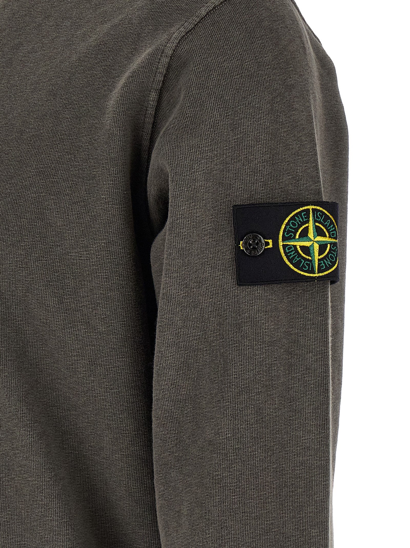 Brown Cotton Sweatshirt