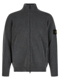 Gray Cotton Cardigan