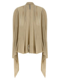 Beige Wool Cardigan