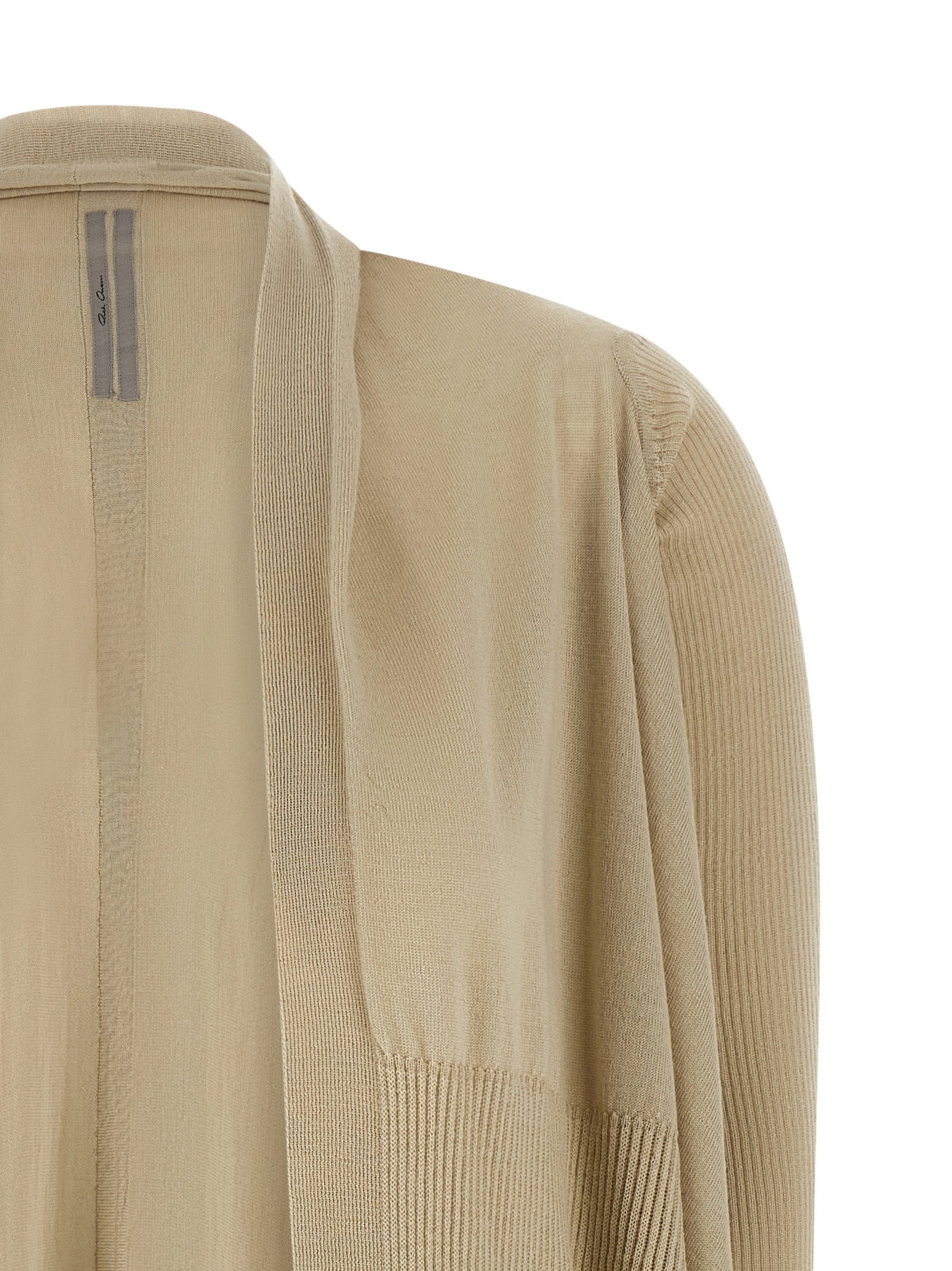 Beige Wool Cardigan