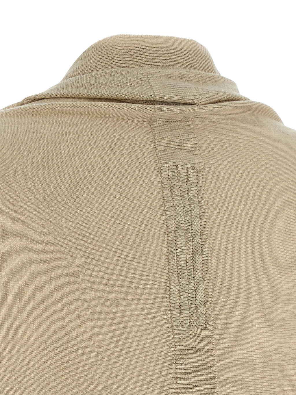 Beige Wool Cardigan