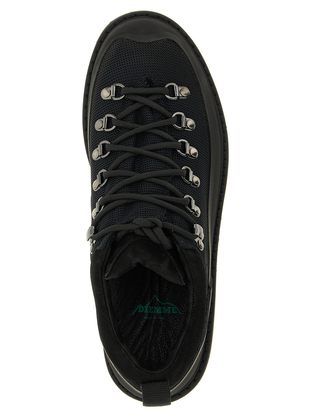 Black Polyamide Ankle Boots