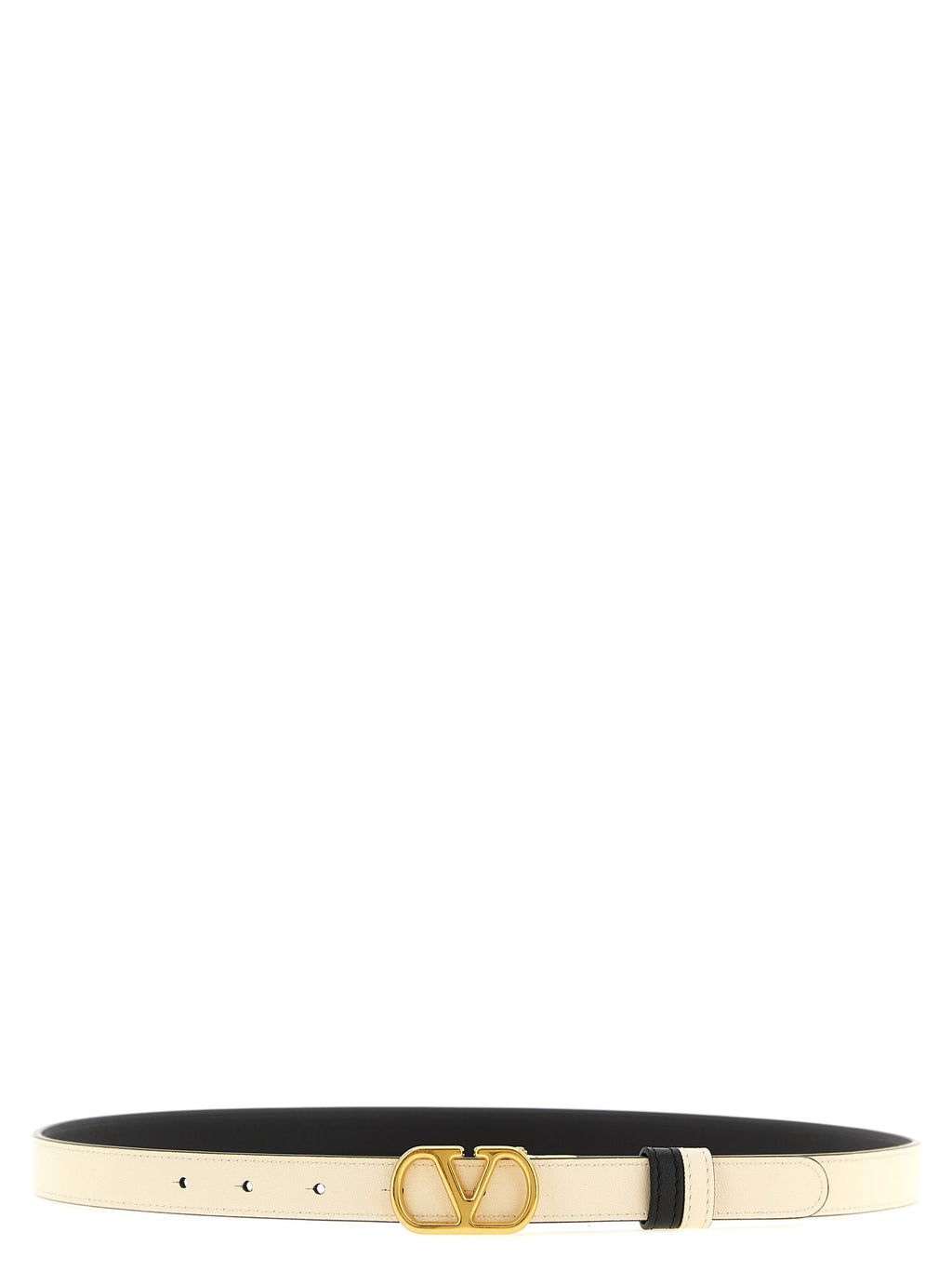 Bicolor Calfskin Regular Belt