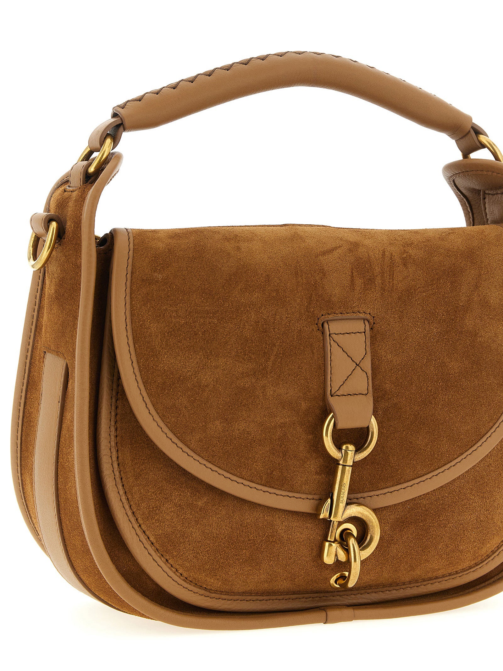Beige Calfskin Handbag