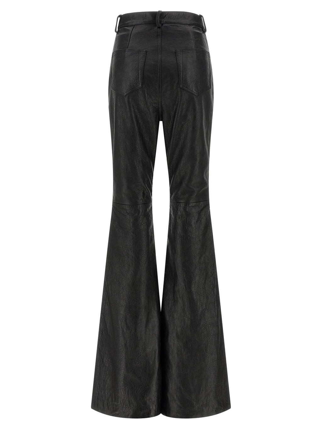 Black Lamb Leather Pants