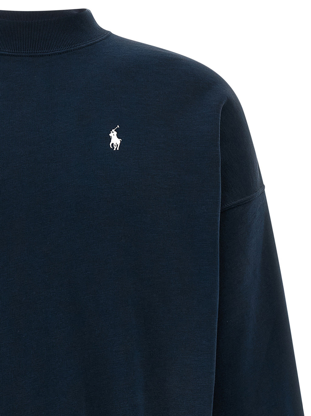 Blue Cotton Sweatshirt