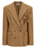 Beige Polyamide Blazer