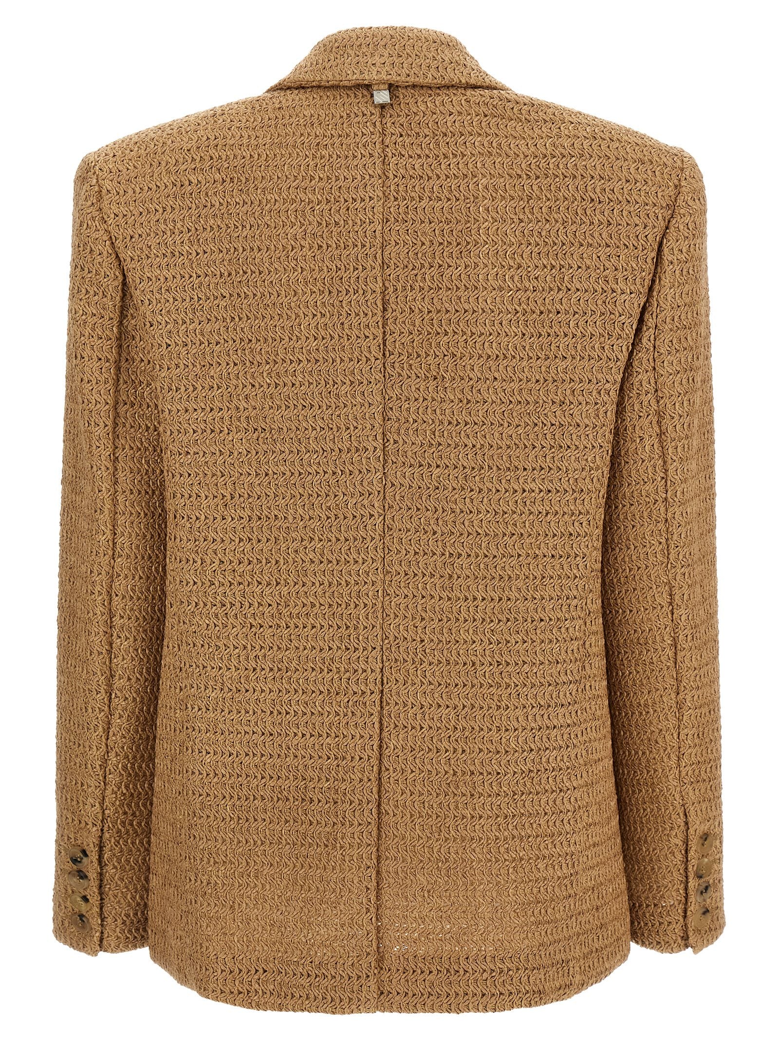 Beige Polyamide Blazer