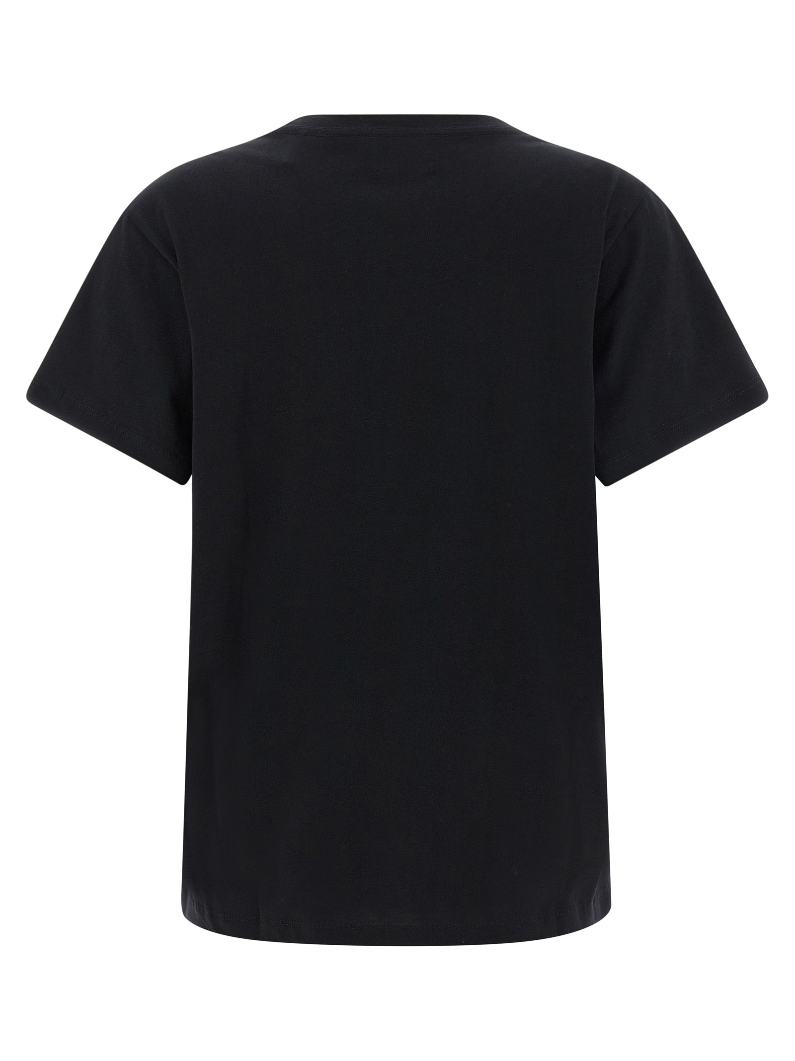 Black Cotton T-Shirt