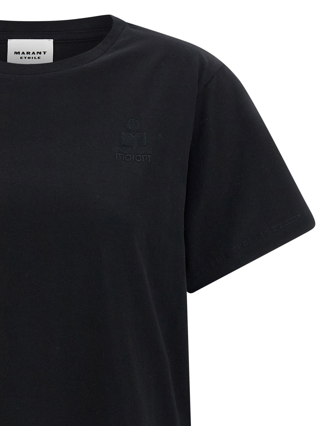 Black Cotton T-Shirt