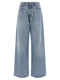 Blue Cotton Jeans Denim