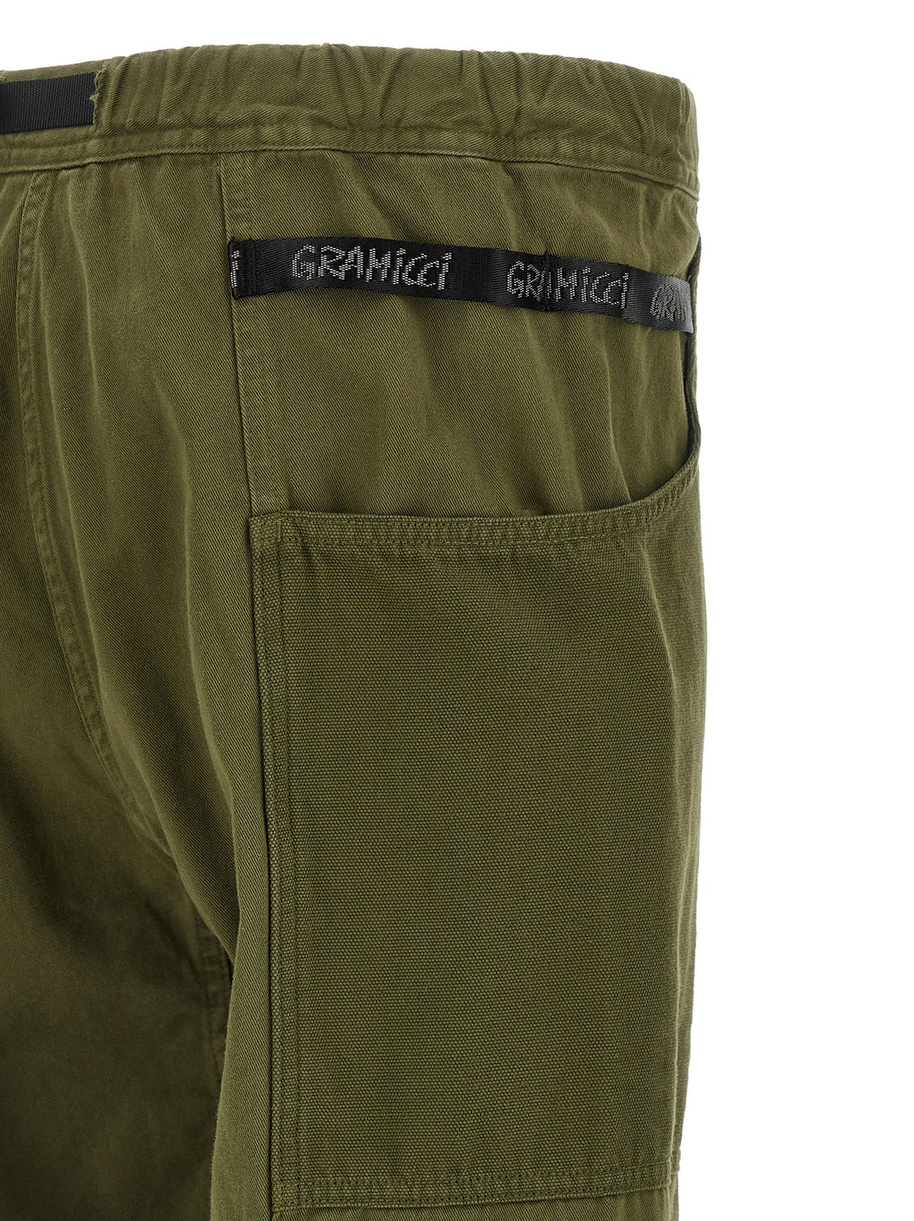 Bicolor Cotton Casual Pants