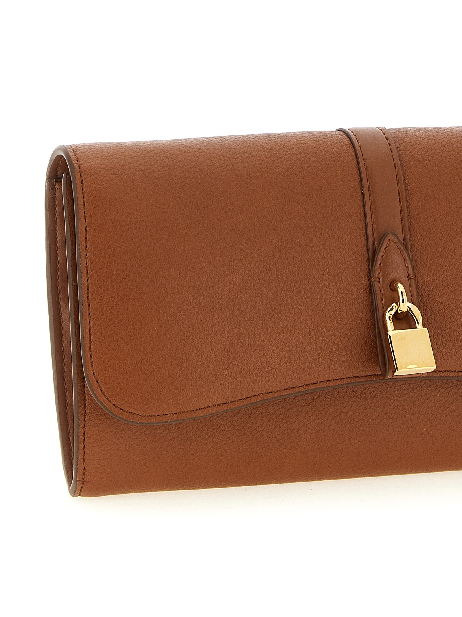 Brown Polyamide Cardholder