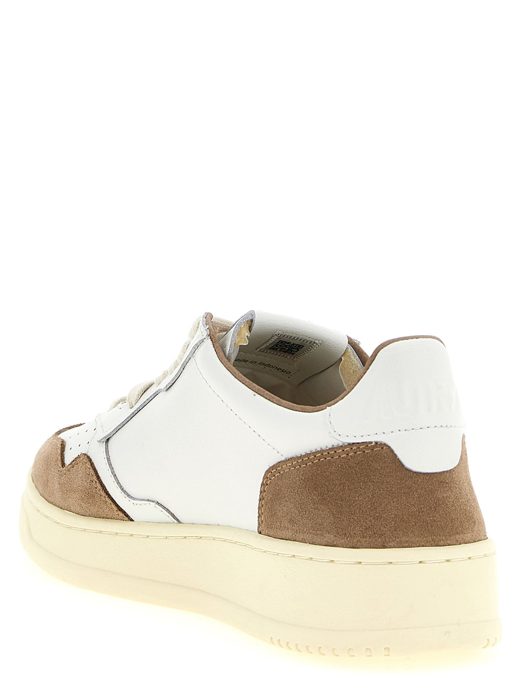 Brown Cowhide Low Top Sneakers