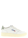 Bicolor Cowhide Low Top Sneakers