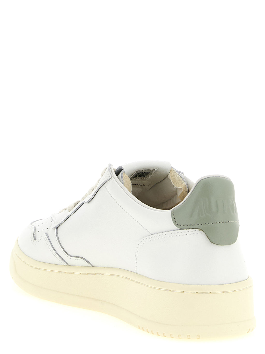 Bicolor Cowhide Low Top Sneakers