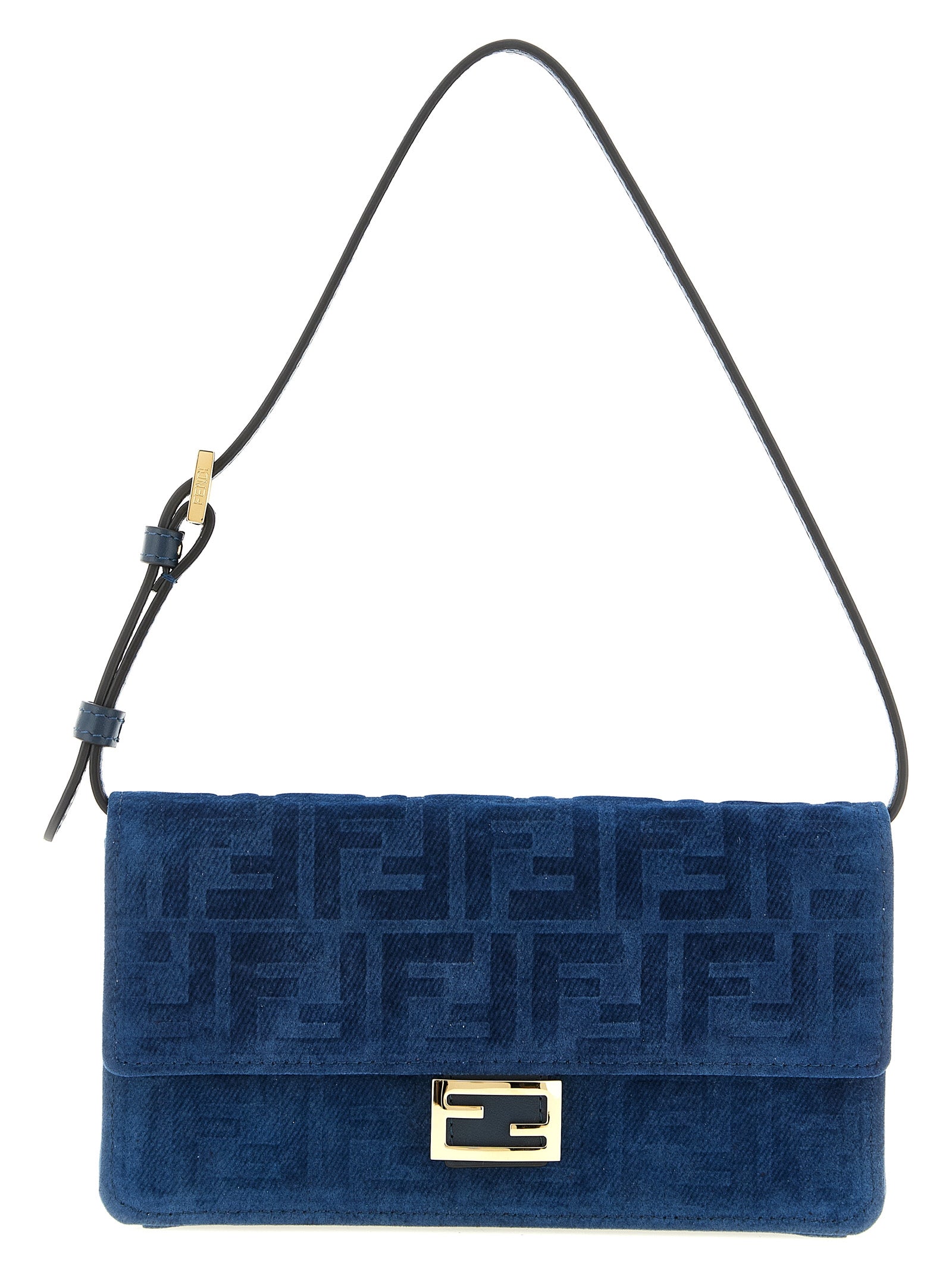 Blue Cotton Cardholder