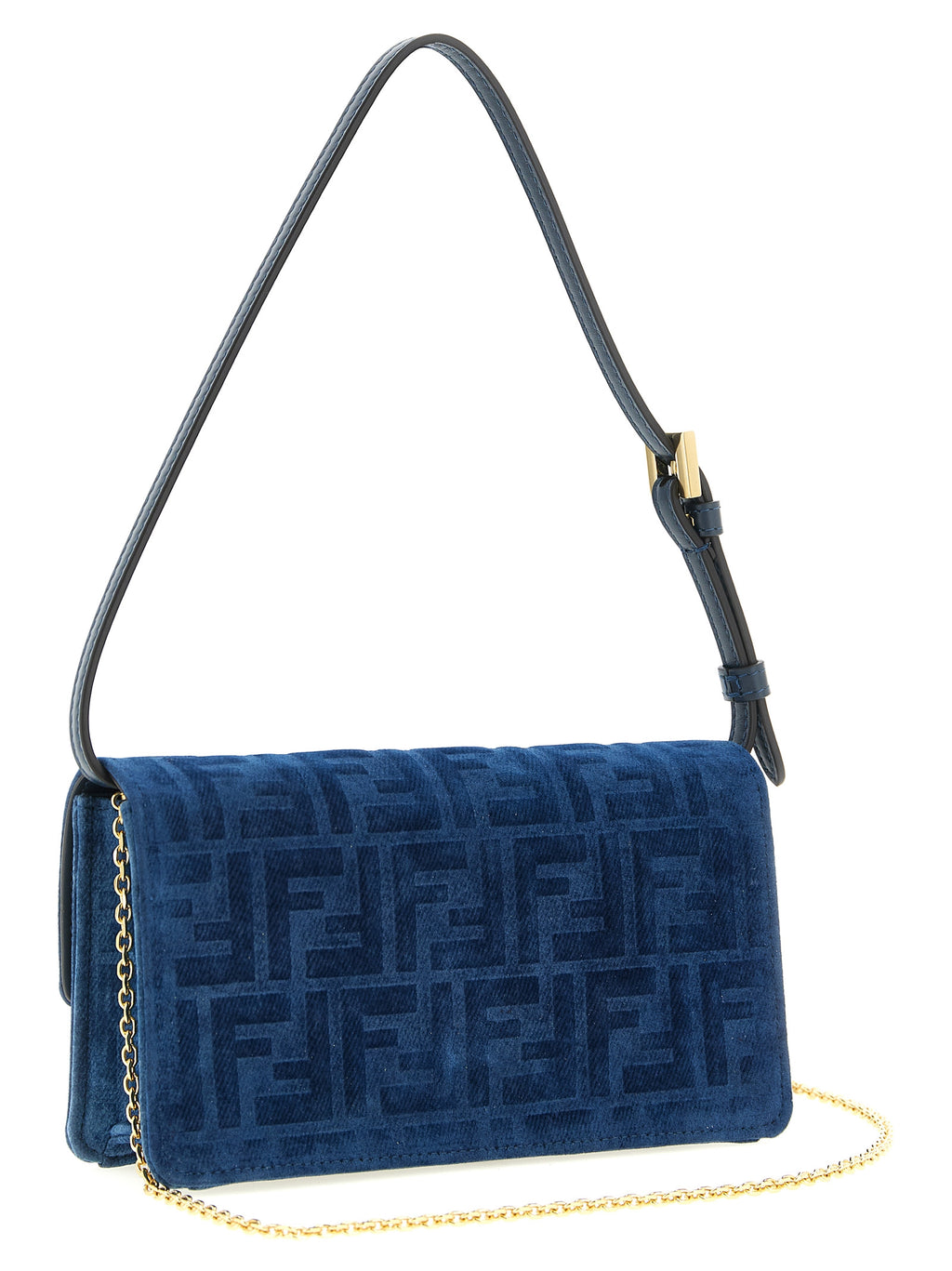 Blue Cotton Cardholder