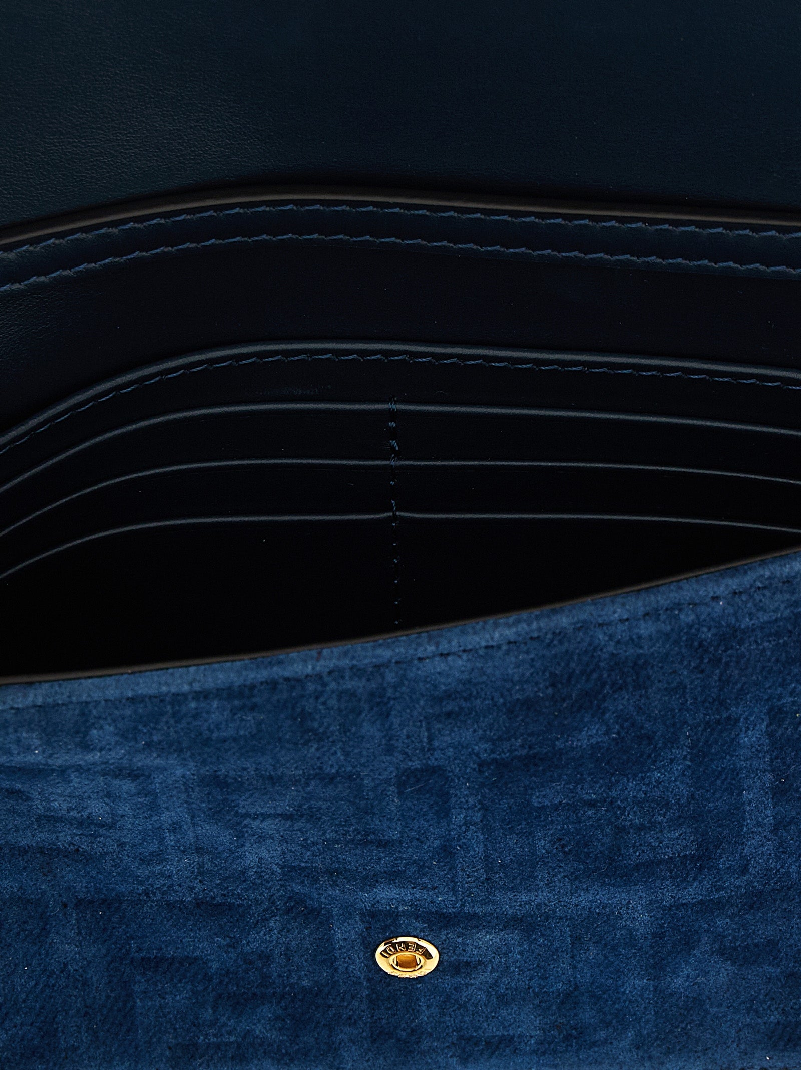 Blue Cotton Cardholder