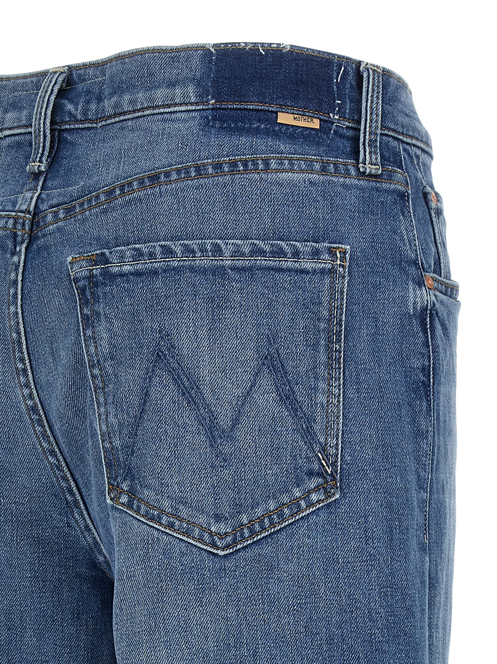 Blue Cotton Jeans Denim