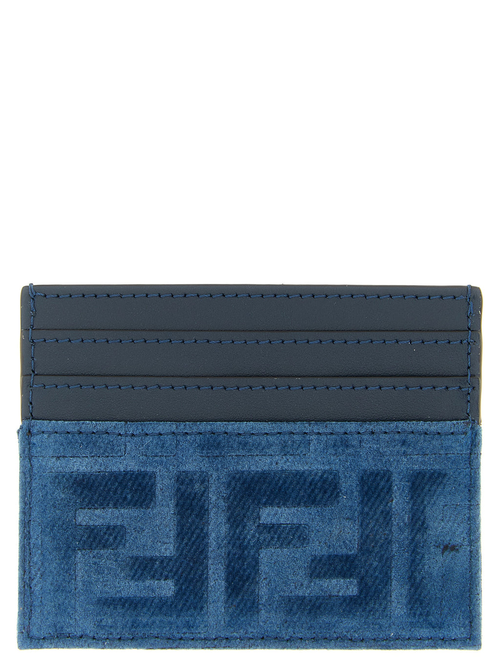 Blue Cotton Cardholder