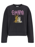 Black Organic Cotton Sweatshirt
