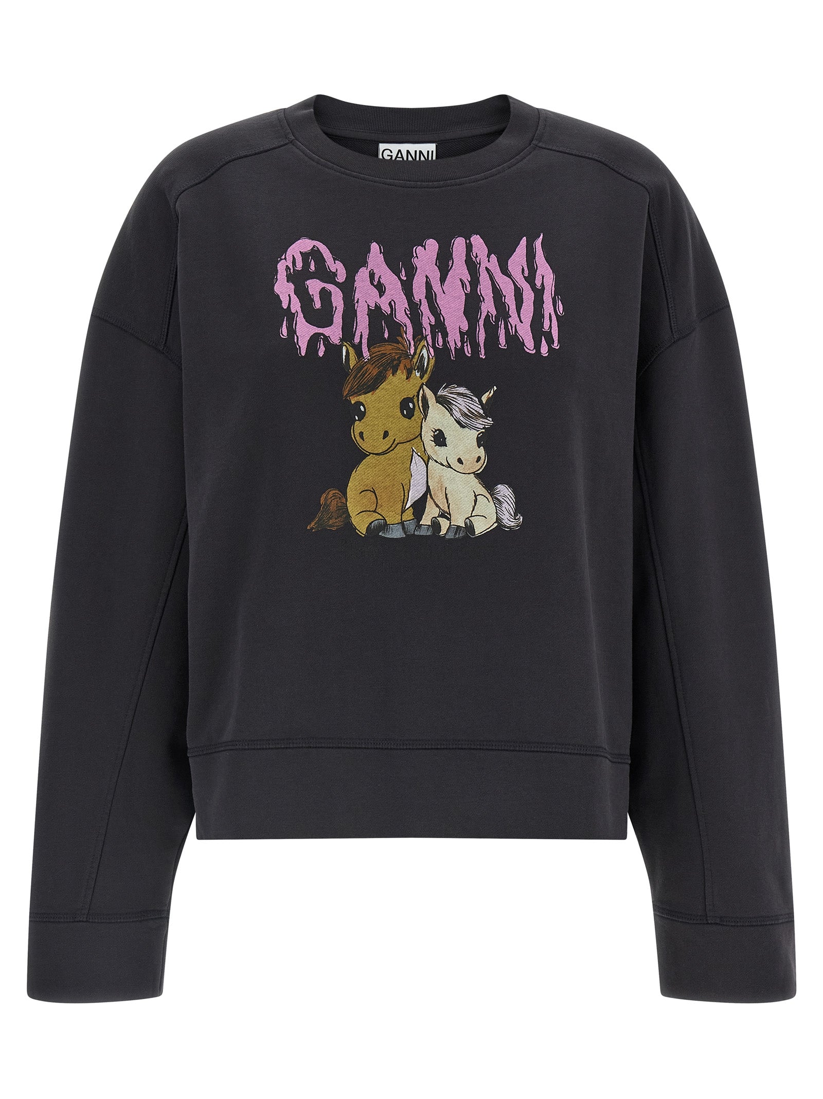 Black Organic Cotton Sweatshirt