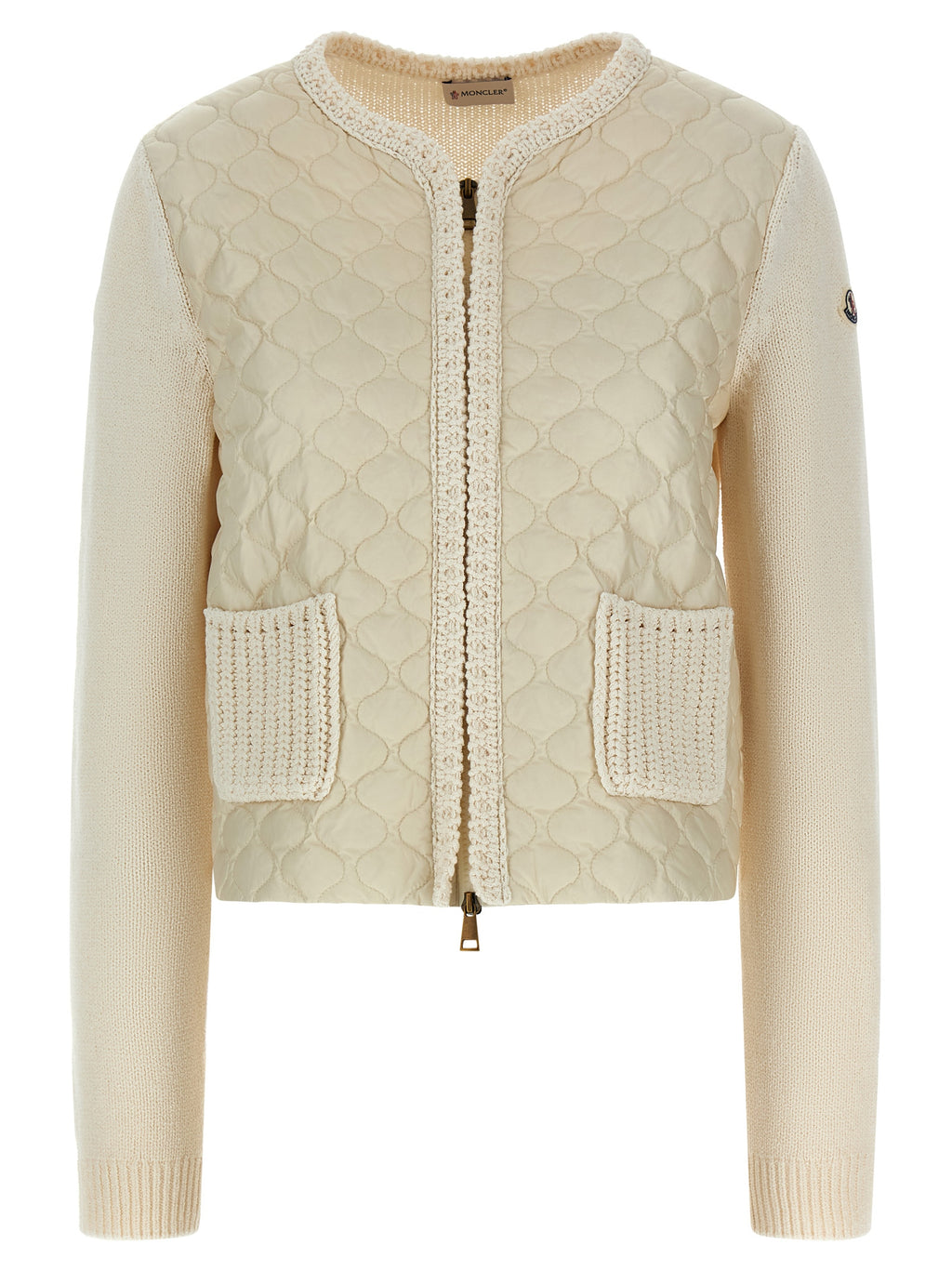 Beige Cotton Cardigan