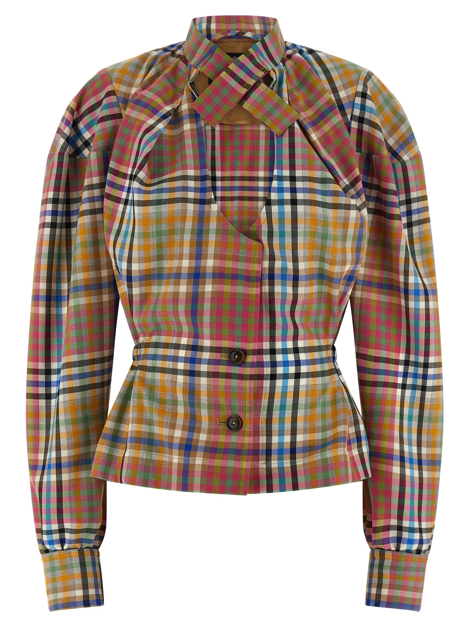 Multicolor Wool Blazer