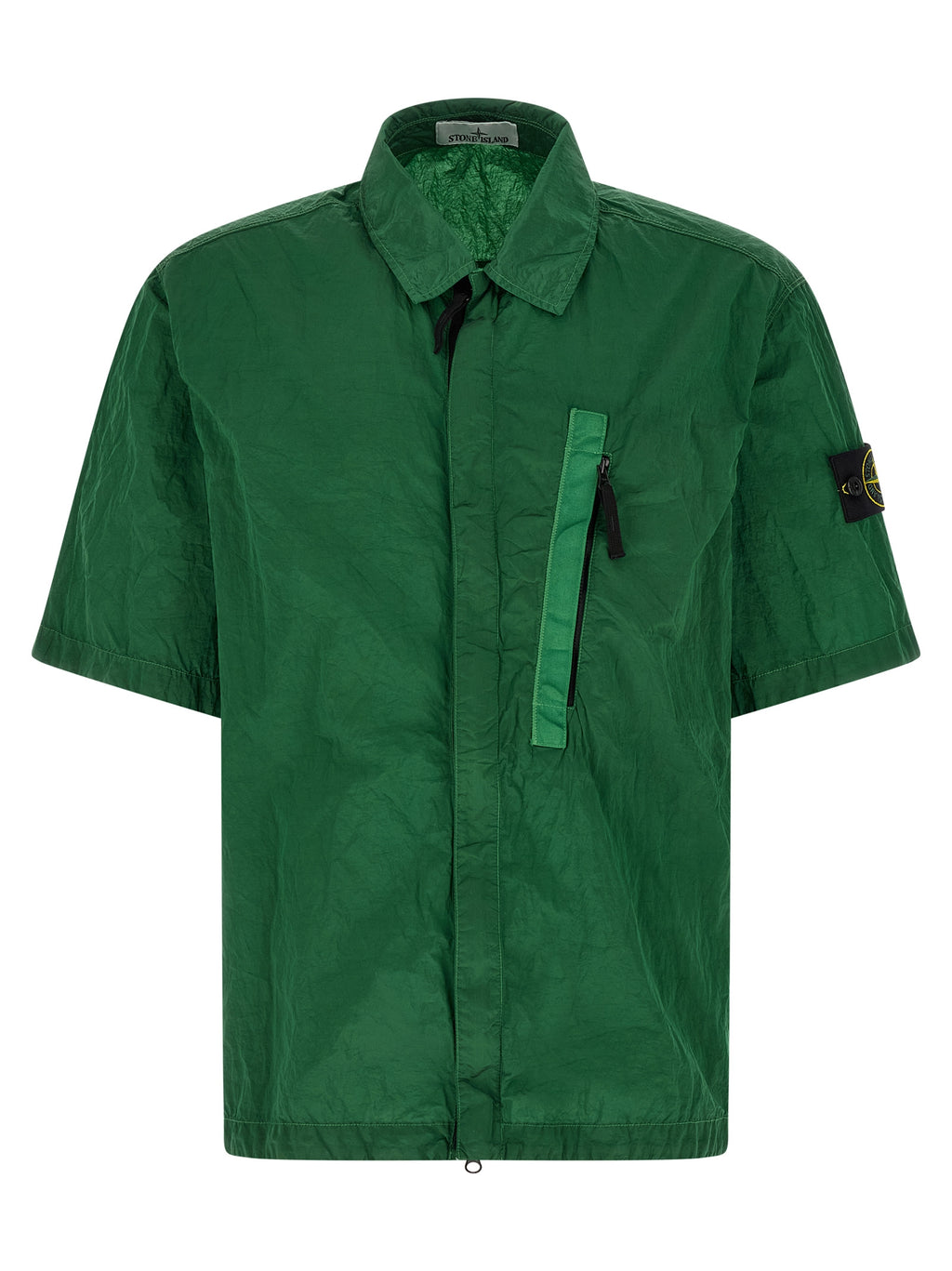 Bicolor Polyamide Blouse