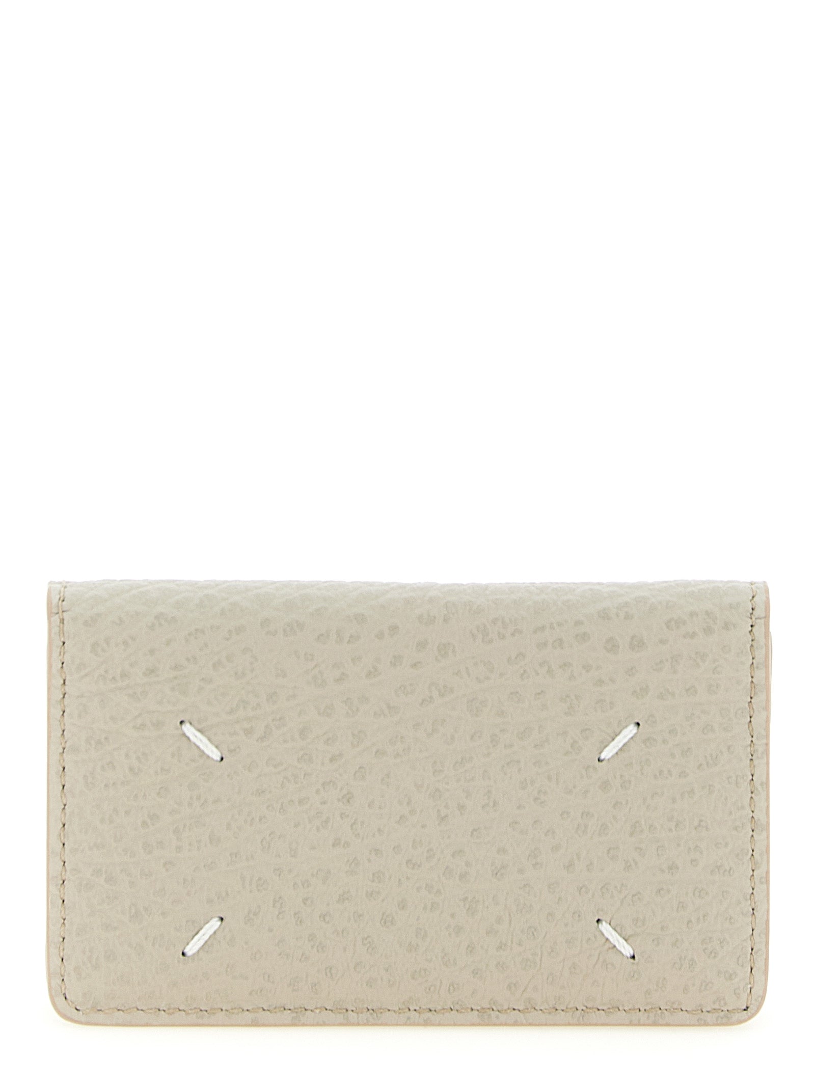 Gray Bovine Leather Cardholder