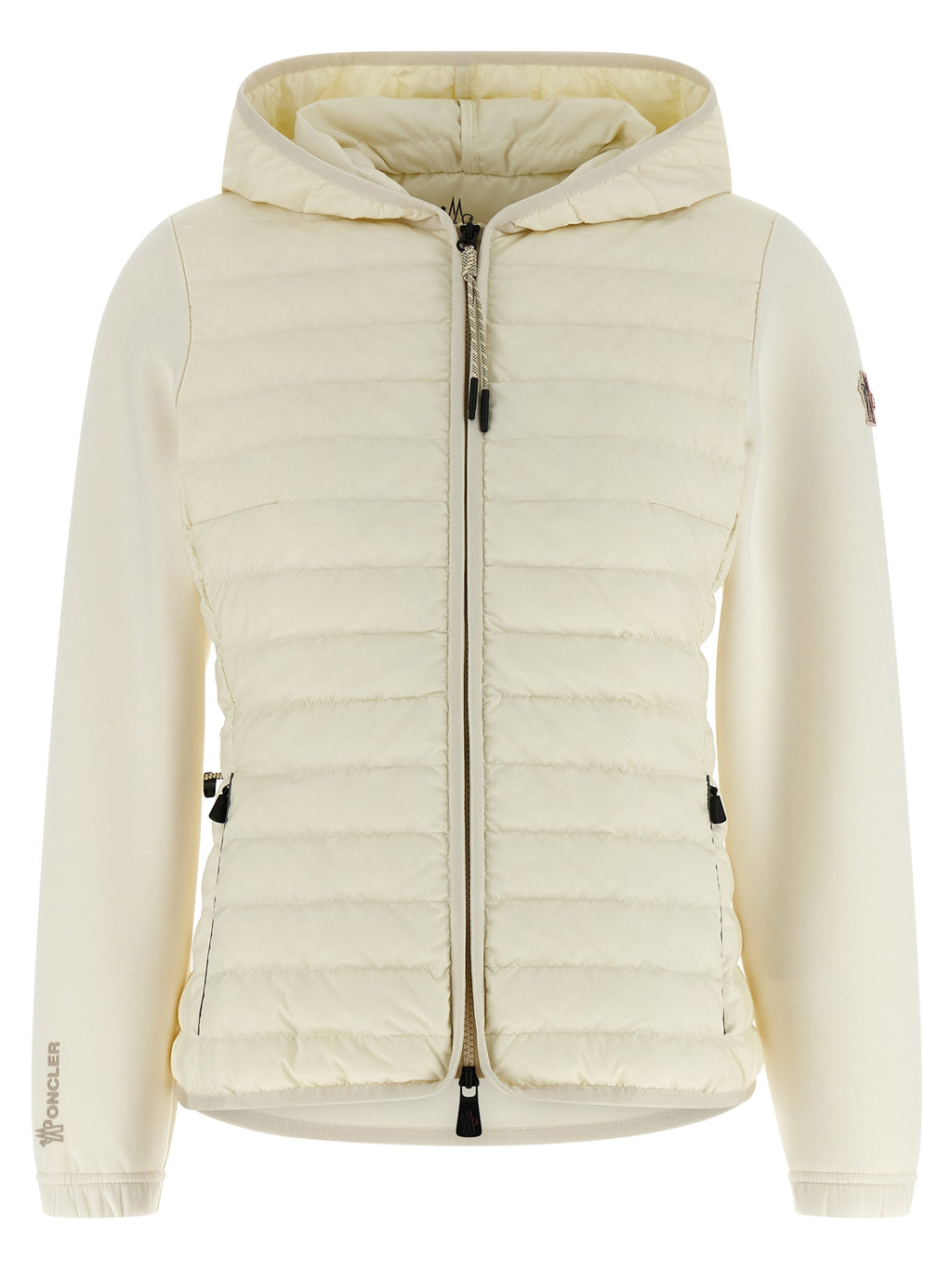 White Polyamide Sweatshirt