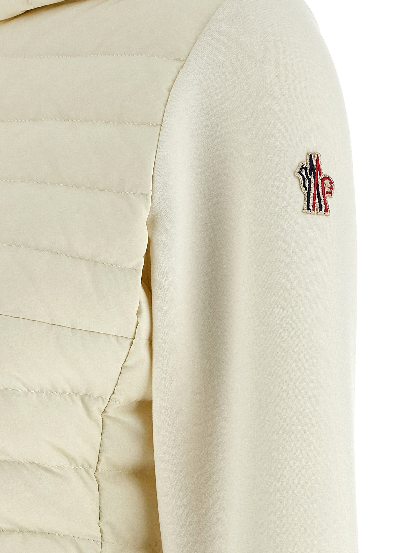 White Polyamide Sweatshirt