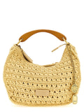 Beige Polypropylene Handbag