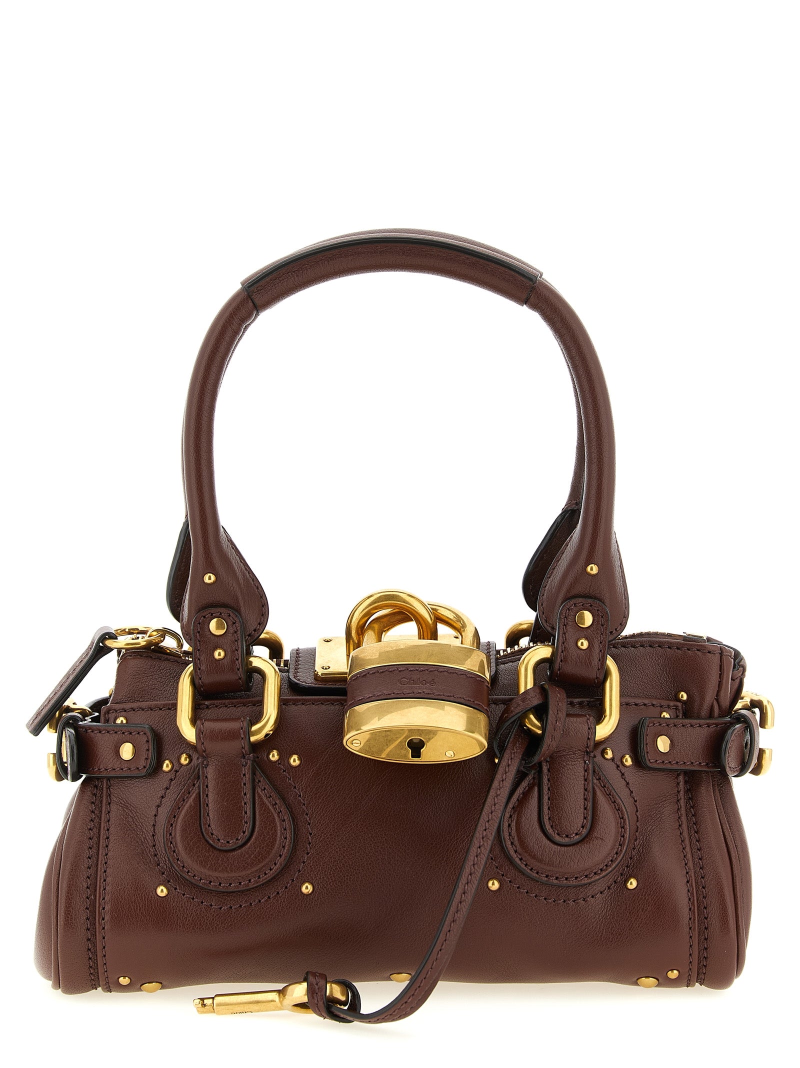 Brown Buffalo Leather Handbag